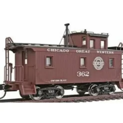 Walthers 932-7686 HO Scale CGW DMIR G2 Wood Caboose #362 - Your Source for Gaming Essentials* Trains