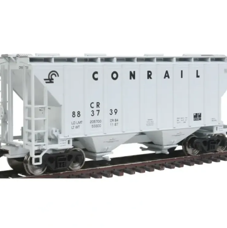 Walthers 910-7123 HO Scale Conrail 37' Covered Hopper #883739 - Your Source for Gaming Essentials* Trains