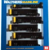 Walthers 910-65706 HO Scale CPOX 50' Coal Gondola (Pack of 6) - Your Source for Gaming Essentials* Trains