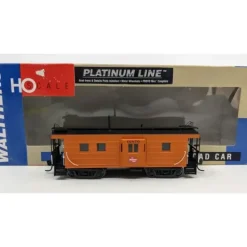 Walthers 932-7662 HO Scale Milwaukee Road Rib Side Caboose #01876 - Your Source for Gaming Essentials* Trains