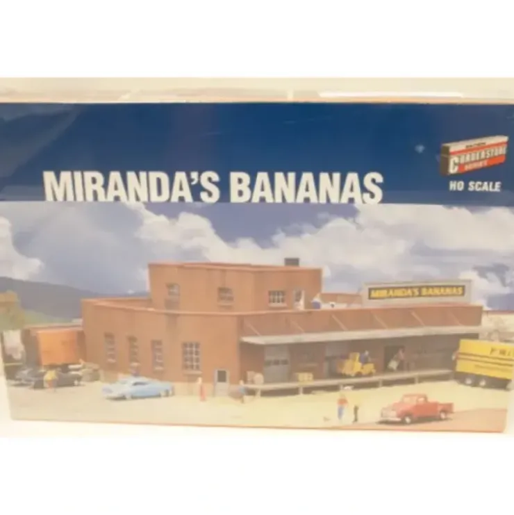 Walthers 933-3080 HO Scale Miranda's Bananas Building Kit - Your Source for Gaming Essentials* Trains