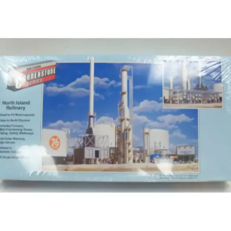 Walthers 933-3013 HO Scale North Island Refinery Structure Kit - Your Source for Gaming Essentials* Trains