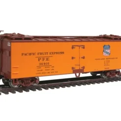 Walthers 910-3654 HO Scale Pacific Fruit Express 40' Double Sheathed Reefer Car - Your Source for Gaming Essentials* Trains