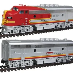 Walthers 920-48274 HO Scale Santa Fe EMD F-3A/B Diesel Locomotive Set #18L/18A - Your Source for Gaming Essentials* Trains