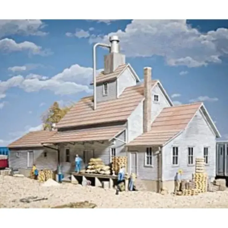 Walthers 933-3061 HO Scale Sunrise Feed Mill Building Kit - Your Source for Gaming Essentials* Trains