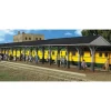 Walthers 933-3188 HO Scale Wood Station Shed & Platform Building Kit - Your Source for Gaming Essentials* Trains