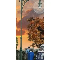 Walthers 933-1081 HO Single Arm Street Lamp - Your Source for Gaming Essentials* Trains