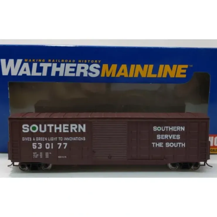 Walthers 910-2316 HO Southern 50' Waffle-Side Boxcar - Ready To Run #530177 - Your Source for Gaming Essentials* Trains