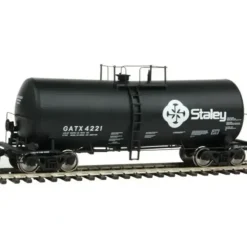 Walthers 920-100140 HO Staley 40' UTLX 16k Gallon Funnel-Flow Tank Car #4221 - Your Source for Gaming Essentials* Trains