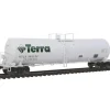 Walthers 920-100230 HO Terra UTLX 54' Funnel-Flow Tank Car #300128 - Your Source for Gaming Essentials* Trains