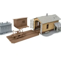 Walthers 931-909 HO Trackside Tool Buildings Kit - Your Source for Gaming Essentials* Trains