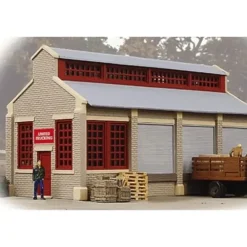 Walthers 931-804 HO Trainline United Trucking Terminal Assembled Buidling - Your Source for Gaming Essentials* Trains