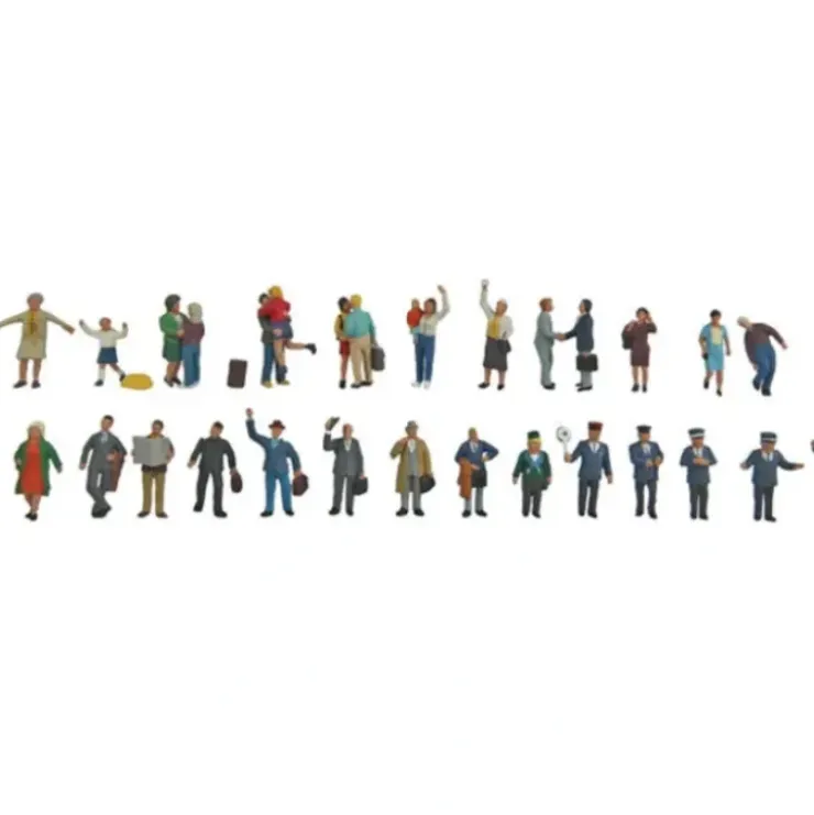 Walthers 949-6032 HO Travelers On The Platform Scene Master - Your Source for Gaming Essentials* Trains