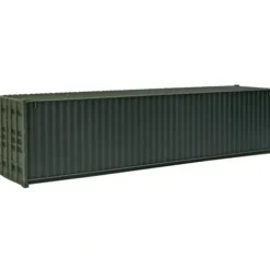 Walthers 949-8250 HO Undecorated 40' Hi-Cube Corrugated Container - Your Source for Gaming Essentials* Trains