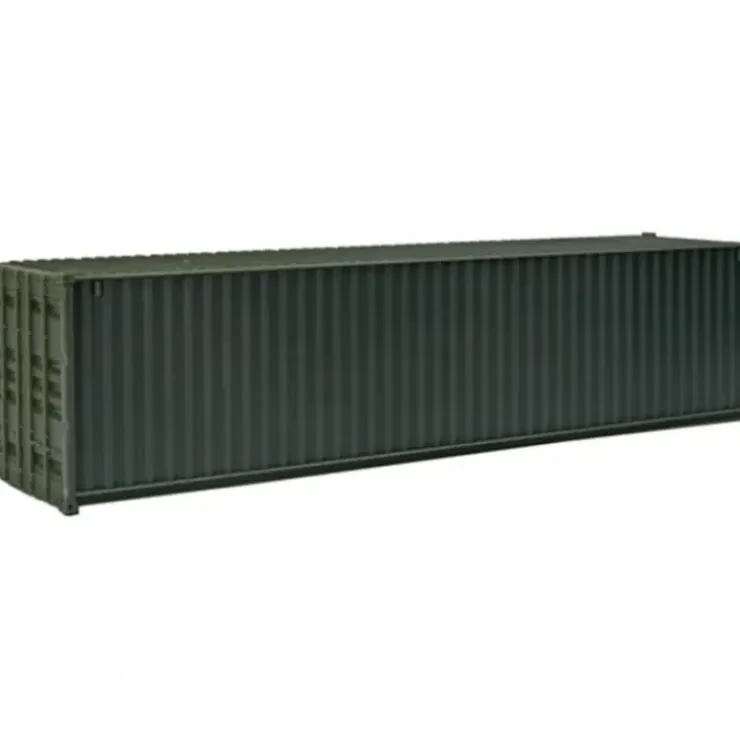 Walthers 949-8250 HO Undecorated 40' Hi-Cube Corrugated Container - Your Source for Gaming Essentials* Trains