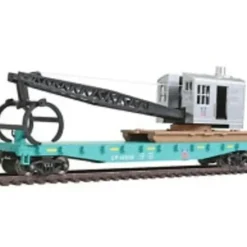 Walthers 931-1783 HO Union Pacific Flatcar with Logging Crane #19436 - Your Source for Gaming Essentials* Trains