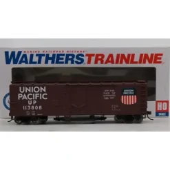 Walthers 931-1756 HO Union Pacific 40' Plug-Door Track Cleaning Boxcar #113808 - Your Source for Gaming Essentials* Trains