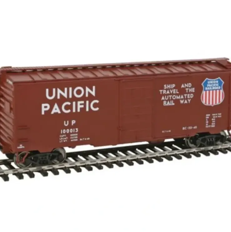 Walthers 910-2362 HO UP (Ship & Travel Slogan) 40' PS-1 Boxcar #100003 - Your Source for Gaming Essentials* Trains