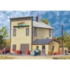 Walthers 933-3654 HO Wally's Warehouse - Main Building Kit - Your Source for Gaming Essentials* Trains