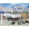 Walthers 933-3483 HO Wayne Bros. Ford Dealership Building Kit - Your Source for Gaming Essentials* Trains