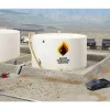 Walthers 933-3167 HO Wide Oil Storage Tank With Retention Berms Kit - Your Source for Gaming Essentials* Trains