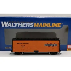 Walthers 910-3512 HO Wilson Car Lines WCLX 40' Steel Meat Reefer RTR #2039 - Your Source for Gaming Essentials* Trains