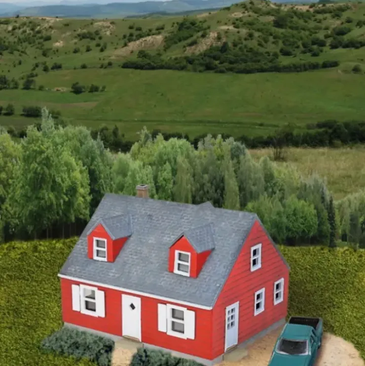 Walthers 933-3839 N Cape Cod House Building Kit - Your Source for Gaming Essentials* Trains