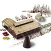 Walthers 933-3236 N Mountain Lumber Co. Sawmill Industrial Building Kit - Your Source for Gaming Essentials* Trains