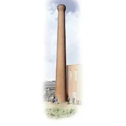 Walthers 933-3289 N One-Piece Brick Smokestack (Pack of 2) - Your Source for Gaming Essentials* Trains