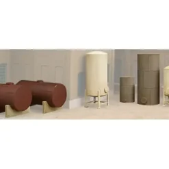 Walthers 933-3265 N Storage Tanks (Pack of 6) - Your Source for Gaming Essentials* Trains