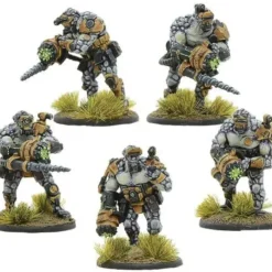 Tabletop Miniatures>Warlord Gates of Antares Boromites with Tractor Mauls 502212001 Unpainted Mini - Your Source for Gaming Essentials