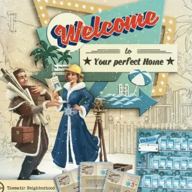 Board Games>Welcome To... Winter Wonderland Neighborhood Expansion - Your Source for Gaming Essentials