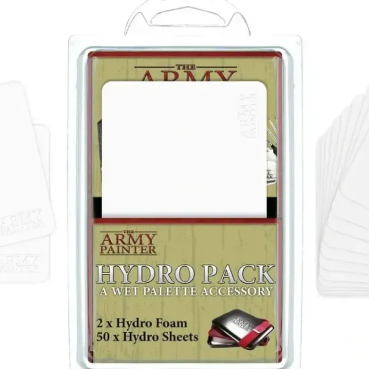 Tabletop Miniatures>Wet Palette Refill: Hydro Pack - 50x Hydro Sheets, 2x Hydro Foam - Your Source for Gaming Essentials