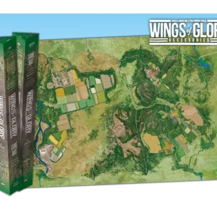 Board Games>Wings of Glory Countryside Game Mat - Your Source for Gaming Essentials