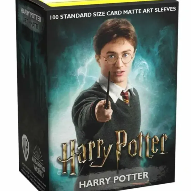 Cards>Wizarding World Harry Potter Matte 100 Standard Size Card Sleeves - Your Source for Gaming Essentials