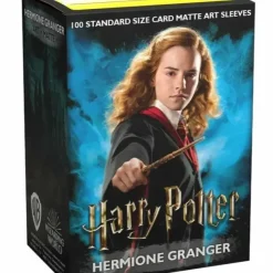 Cards>Wizarding World Hermione Granger Matte 100 Standard Size Card Sleeves - Your Source for Gaming Essentials