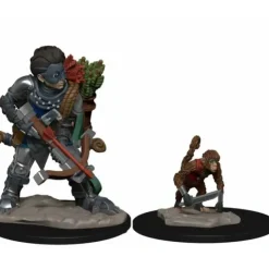 Tabletop Miniatures>WizKids Wardlings Painted Miniatures: (W1) Boy Rogue & Monkey - Your Source for Gaming Essentials