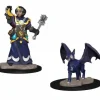 Tabletop Miniatures>WizKids Wardlings Painted Miniatures: (W1) Girl Cleric & Winged Cat - Your Source for Gaming Essentials