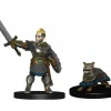 Tabletop Miniatures>WizKids Wardlings Painted Miniatures: (W2) Boy Fighter & Battle Dog - Your Source for Gaming Essentials