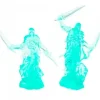 Tabletop Miniatures>Wraith Slayers (2) #77641 Bones Unpainted Translucent Blue Plastic - Your Source for Gaming Essentials