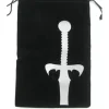 Dice>6.25" x 9" Drawstring Dice Bag: Sword - Your Source for Gaming Essentials